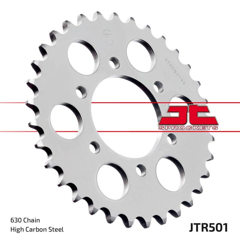 JT Sprockets Rear Steel Sprocket 41 Tooth 41T 630 Chain For Kawasaki GPz1100 ZX1100A A1-A3 Unitrack 1983-1985 JTR501.41