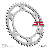 JT Sprockets Rear Steel Sprocket 48 Tooth 48T 530 Chain For Kawasaki Ninja 900R ZX900A R A7-A12 1990-1996 JTR502.48