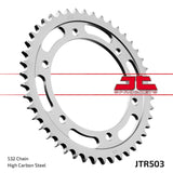 JT Sprockets Rear Steel Sprocket 45 Tooth 45T 532 Chain For Kawasaki Ninja ZX10 ZX1000B B1-B3 Tomcat 1988-1990 JTR503.45