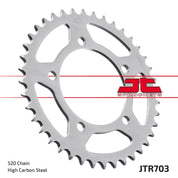 JT Sprockets Rear Steel Sprocket 47 Tooth 47T 520 Chain JTR703.47