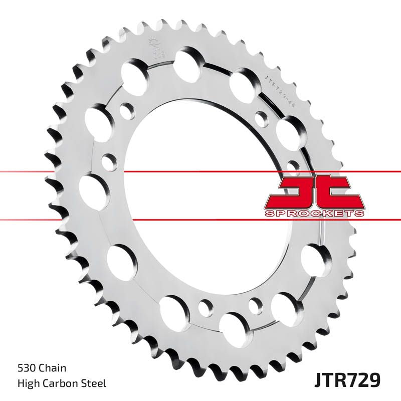 JT Sprockets Rear Steel Sprocket 46 Tooth 46T 530 Chain For Cagiva Elefant 900 IE 1990-1997 JTR729.46