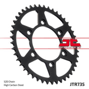 JT Sprockets Rear Steel Sprocket 44 Tooth 44T 520 Chain JTR735.44