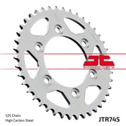 JT Sprockets Rear Steel Sprocket 37 Tooth 37T 525 Chain JTR745.37