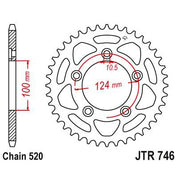 JT Sprockets Front Steel Sprocket 39 Tooth 39T 520 Chain JTR746.39