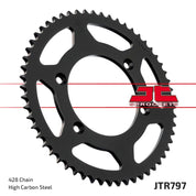 JT Sprockets Rear Steel Sprocket 57 Tooth 57T 428 Chain For Suzuki DRZ125L K3-K9,L0-L9,M0 2003-2020 JTR797.57