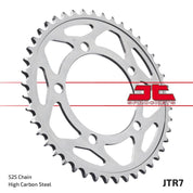 JT Sprockets Rear Steel Sprocket 44 Tooth 44T 525 Chain JTR7.44