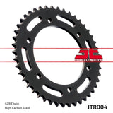 Piñón trasero de acero JT Sprockets, 42 dientes, cadena 428 para Suzuki DR100 D, E, F, G, H, J, K, L 1983-1990 JTR804.42