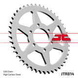 JT Sprockets Rear Steel Sprocket 50 Tooth 50T 530 Chain For Suzuki GS550 B,C,N Drum Brake 1977-1979 JTR814.50