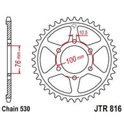 JT Sprockets Rear Steel Sprocket 43 Tooth 43T 530 Chain For Suzuki GSX750 S,SS 1984-1985 JTR816.43