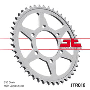 JT Sprockets Rear Steel Sprocket 50 Tooth 50T 530 Chain For Suzuki GS550 M Z 1982 JTR816.50