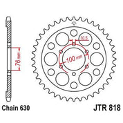 JT Sprockets Rear Steel Sprocket 42 Tooth 42T 630 Chain For Suzuki GS1100E 1980-1986 JTR818.42