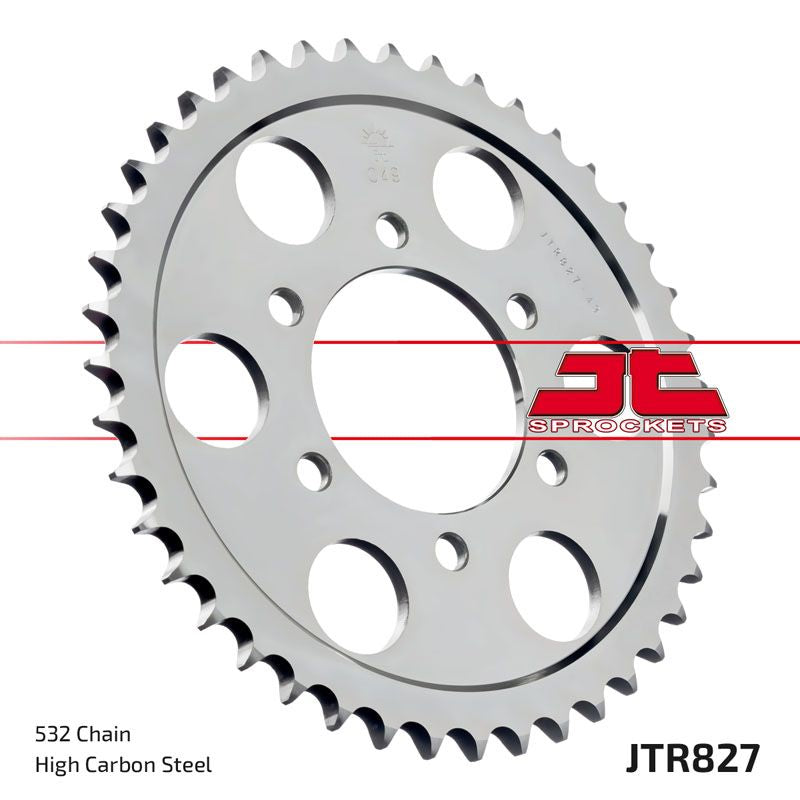 JT Sprockets Rear Steel Sprocket 52 Tooth 52T 532 Chain For Suzuki Katana 1100 GSX1100F J,K 1988-1989 JTR827.52