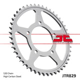 Piñón trasero de acero JT Sprockets, 44 dientes, cadena 530 para Suzuki GSXR750 J, K Sling Shot 1988-1989 JTR829.44