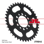 JT Sprockets Rear Steel Sprocket 40 Tooth 40T 520 Chain JTR845.40