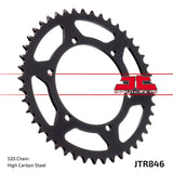 Piñón trasero de acero JT Sprockets, 40 dientes, cadena 520 para Yamaha RZ350 F/N 1986-1988 JTR846.40
