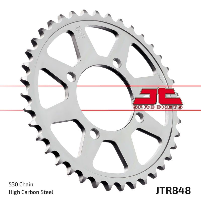 JT Sprockets Rear Steel Sprocket 39 Tooth 39T 530 Chain For Yamaha RD250 A,B 1973-1975 JTR848.39