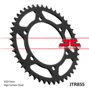JT Sprockets Rear Steel Sprocket 46 Tooth 46T 520 Chain For Yamaha XJ600 N 1998-2000 JTR855.46