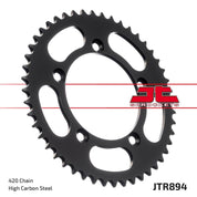 JT Sprockets Rear Steel Sprocket 48 Tooth 48T 420 Chain For KTM 65 SX 2012-2024 JTR894.48