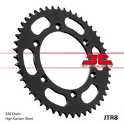 JT Sprockets Rear Steel Sprocket 48 Tooth 48T 520 Chain JTR8.48