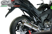 GPR Trioval Slip-on Exhaust For Kawasaki Versys 1000 2011-2013 K.144.TRI