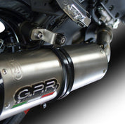 GPR Trioval Slip-on Exhaust For Kawasaki Versys 1000 2011-2013 K.144.TRI