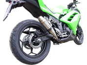 GPR Deeptone Inox Slip-on Exhaust For Kawasaki Ninja 300R 2012-2017 K.146.DE