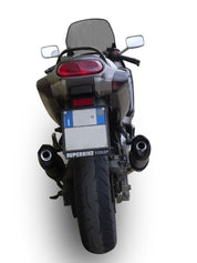 GPR Furore Nero Double Slip-on Exhaust For Kawasaki ZZR600 2002-2006 K.154.FUNE