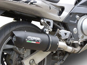 GPR Furore Nero Double Slip-on Exhaust For Kawasaki ZZR600 2002-2006 K.154.FUNE