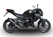 GPR Furore Nero Slip-on Exhaust For Kawasaki Z300 2014-2017 K.155.FUNE