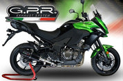 GPR Furore Nero Slip-on Exhaust For Kawasaki Versys 1000 2015-2016 K.166.FUNE