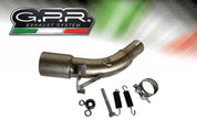 GPR Satinox Slip-on Exhaust For Kawasaki Ninja125 2021-2024 K.171.1.SAT