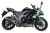 GPR M3 Black Titanium Slip-on Exhaust For Kawasaki Ninja 1000 Sx 2021-2024
