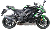 GPR Furore Evo4 Nero Slip-on Exhaust For Kawasaki Ninja 1000 Sx 2020-2020