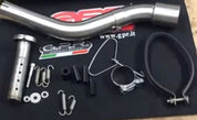 GPR Furore Nero Slip-on Exhaust For Kawasaki Klx 650 1993-1995 K.184.FUNE