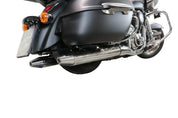 GPR Maxy Deeptone Cruiser Double Slip-on Exhaust For Kawasaki Vulcan 1700 Voyager 2011-2016