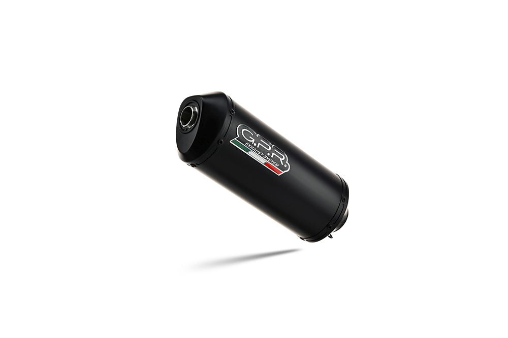 GPR Ghisa Slip-on Exhaust For Kawasaki NINJA 650 R 2006-2011 K.82.1.GHI