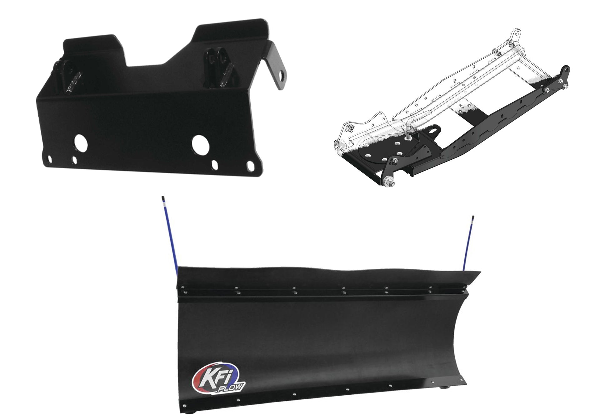 KFI UTV Snow Plow Kit For Arctic Cat Prowler 650 4x4 H1 Automatic 2006-2009