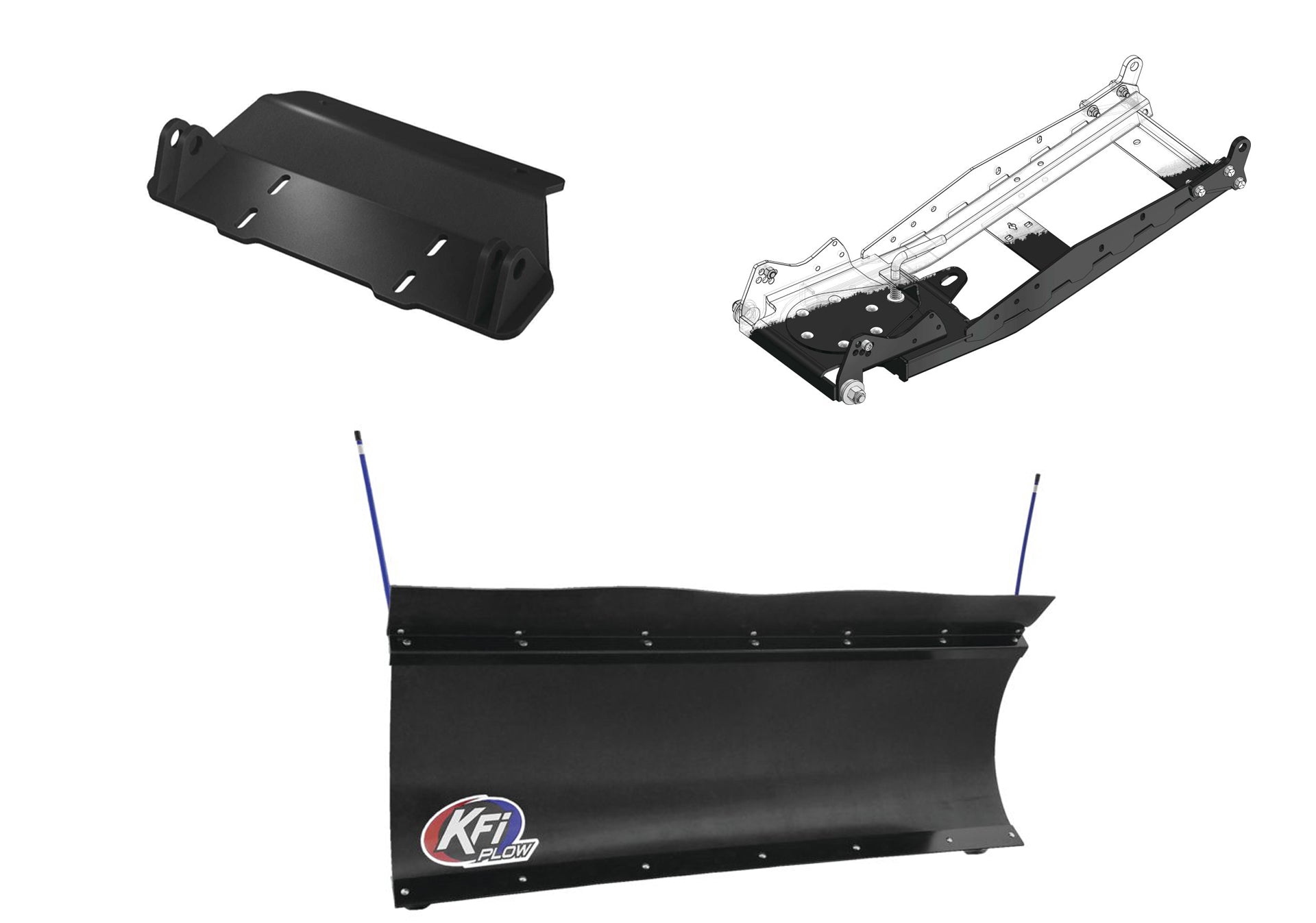 KFI UTV Snow Plow Kit For CF-Moto UFORCE 500 2016-2020