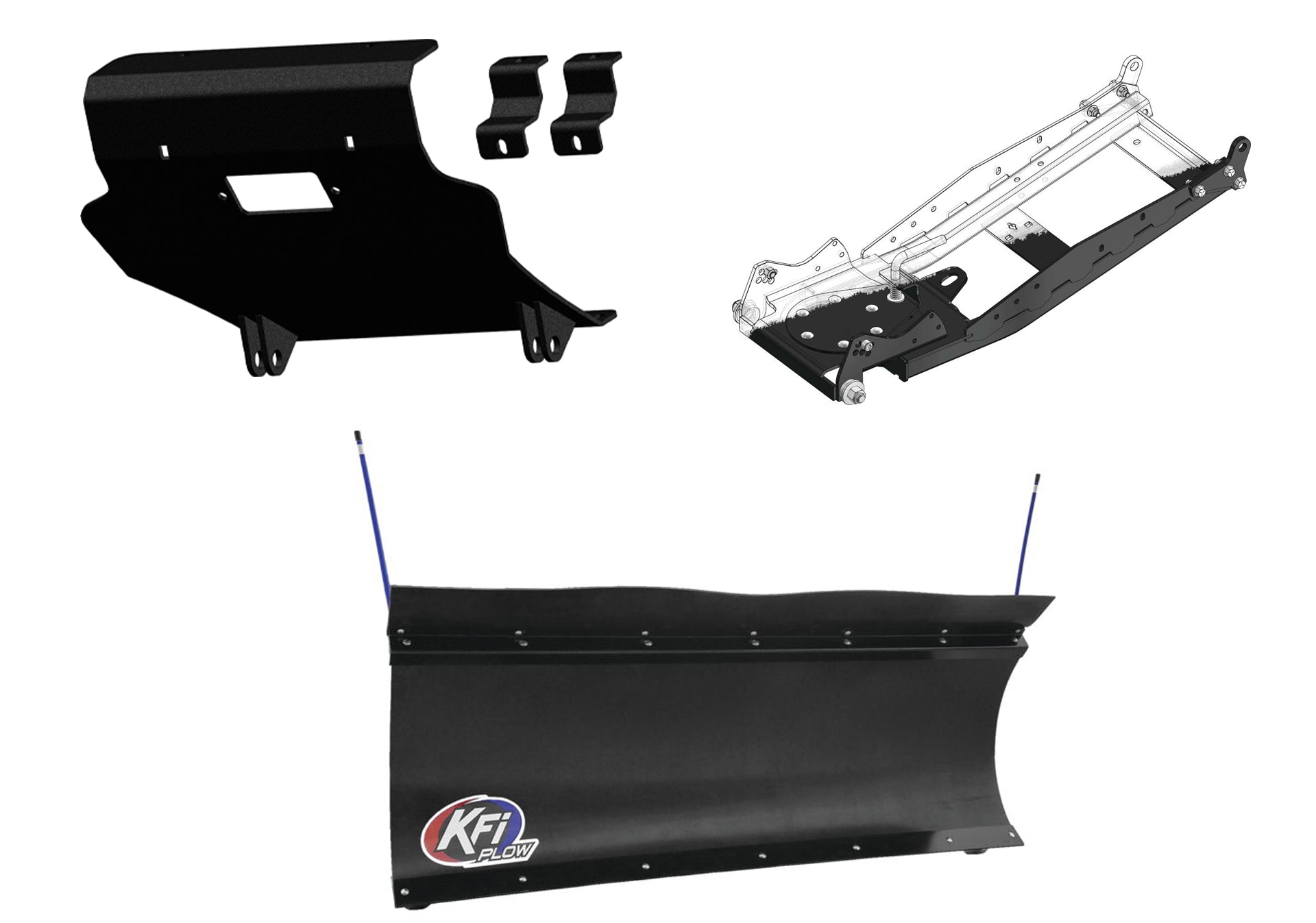 KFI UTV Snow Plow Kit For Kymco UXV 500 2009-2018