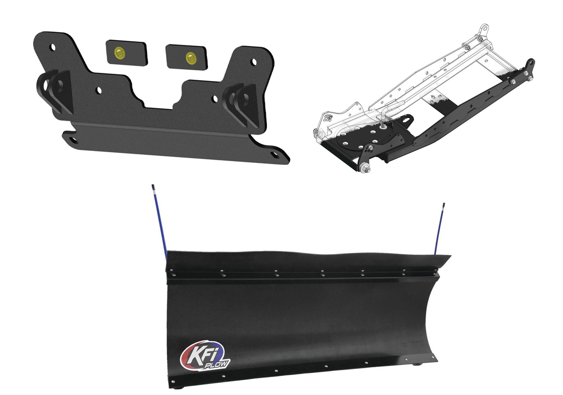 KFI UTV Snow Plow Kit For Can-Am Defender Max HD10 4x4 2017-2026