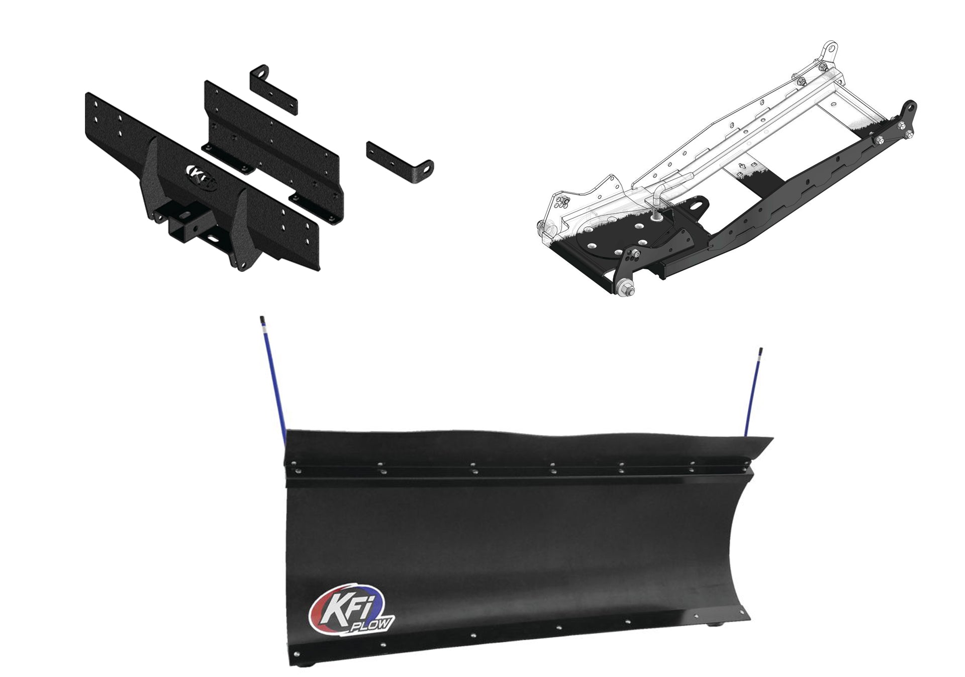 KFI UTV Snow Plow Kit For Mahindra Roxor 2010-2026