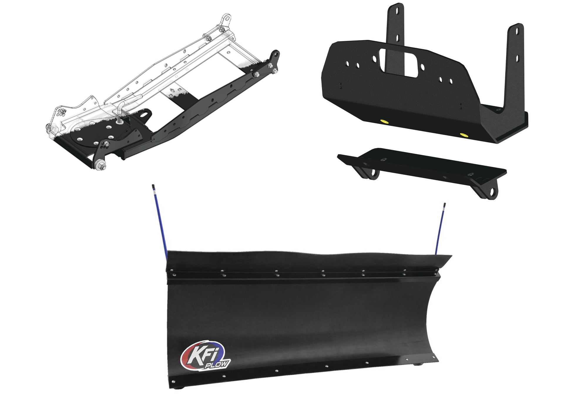 KFI UTV Snow Plow Kit For CF-Moto ZFORCE 950 HO 2020-2024
