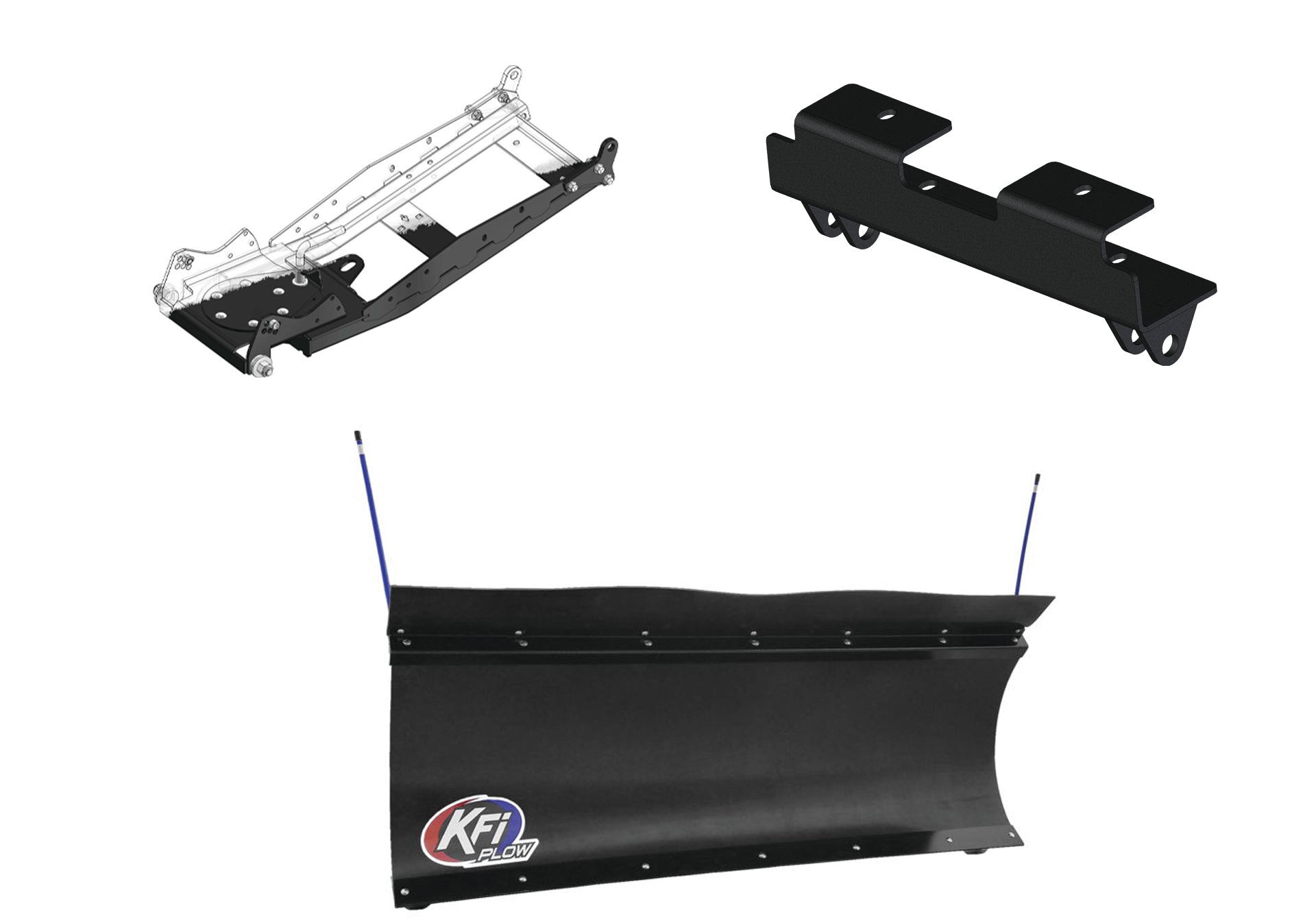 KFI UTV Snow Plow Kit For Odes UTVs Dominator 800 2017-2021