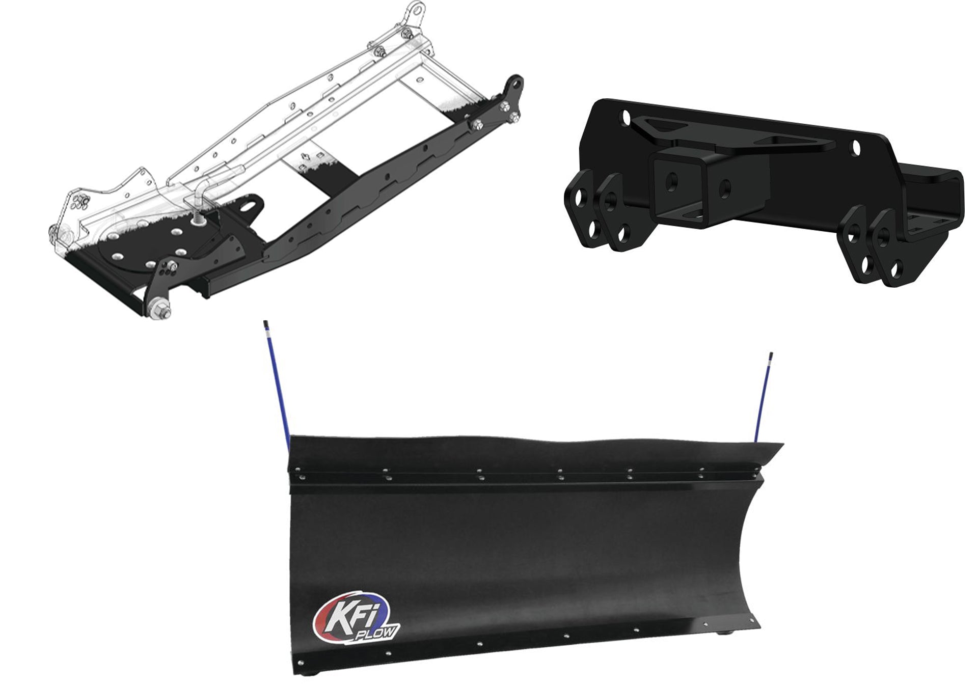 KFI Products Snow Plow Kit For CF-Moto UFORCE U10 Pro/Pro XL 2025-2026