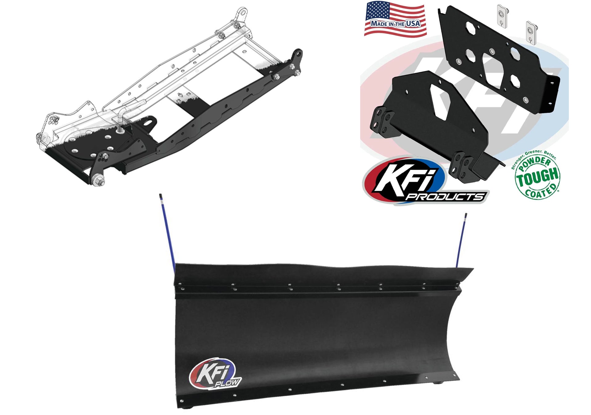 KFI Snow Plow Kit For Can-Am Defender HD11 2026