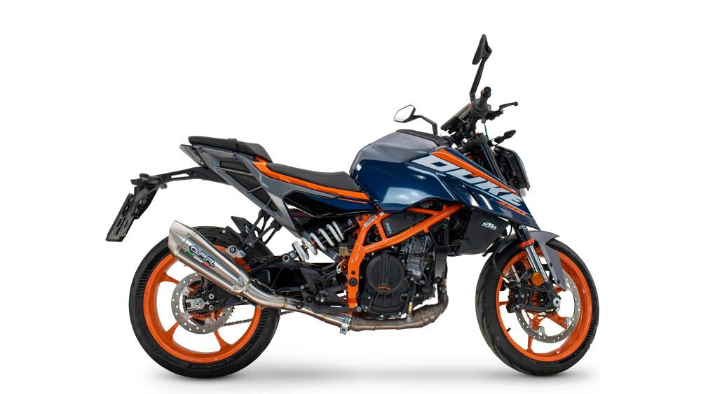 GPR GP-Revo Titanium Slip-on Exhaust For KTM 125 DUKE 2024-2025 KT.109.1.GPRTIT
