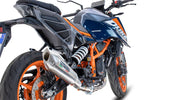 GPR GP-Revo Titanium Slip-on Exhaust For KTM 125 DUKE 2024-2025 KT.109.1.GPRTIT