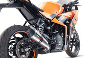 GPR M3 Inox Slip-on Exhaust For KTM RC 125 2021-2024 KT.209.1.M3.INOX
