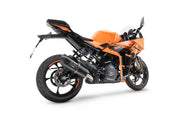 GPR Furore Evo4 Nero Slip-on Exhaust For KTM RC 390 2022-2024 KT.209.3FNE5