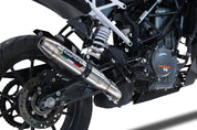 GPR Deeptone Inox Slip-on Exhaust For KTM 125 Duke 2021-2023 KT.209.DE